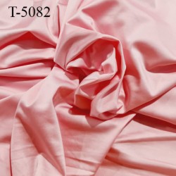 Tissu lingerie non extensible rose satiné lumineux prix pour 10 cm de longueur par 170 cm de largeur poids au m 2 210 grs