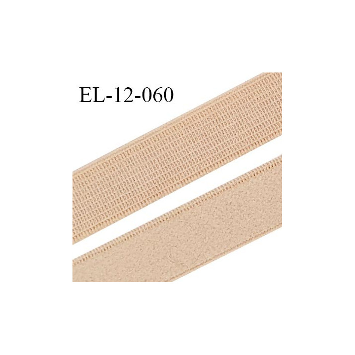 Elastique lingerie 12 mm haut de gamme couleur chair fabriqué en France largeur 12 mm prix au mètre