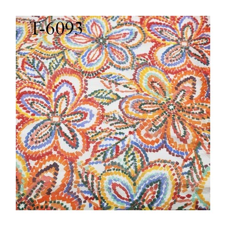 Tissu coton spécial lingerie couleur bleu largeur 145 centimètre poids 80 grs au mètre carré prix pour 10 cm