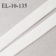 Elastique 10 mm lingerie haut de gamme couleur ivoire élastique souple fabriqué France grande marque largeur 10 mm prix au mètre