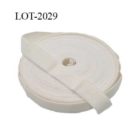 Elastique 20 mm bretelle bande sg et lingerie doux couleur blanc haut de gamme largeur 20 mm prix au mètre