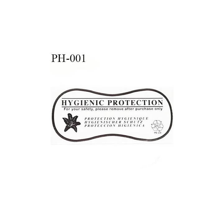 Protection culotte lingerie hygiénique longueur 110 mm largeur 50 mm couleur noir prix à la pièce