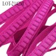 Le lot de 10 à 100 mètres élastique largeur 10 mm haut de gamme couleur fuchsia très beau