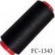 Cone 5000 mètres de fil mousse n°80 polyamide fil super qualité couleur noir longueur 5000 m bobiné en France