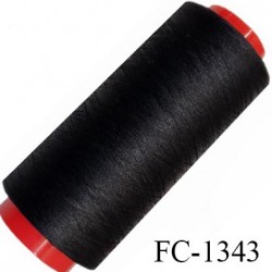 Cone 5000 mètres de fil mousse n°80 polyamide fil super qualité couleur noir longueur 5000 m bobiné en France