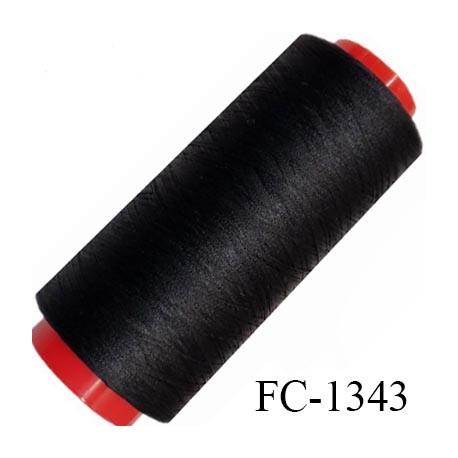 Cone 5000 mètres de fil mousse n°80 polyamide fil super qualité couleur noir longueur 5000 m bobiné en France