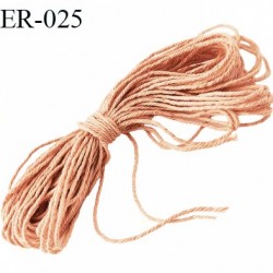 Echevette coton retors réf plusieurs couleurs art 89 longueur de bobine 120 m soit 30 échevettes de 8 mètres