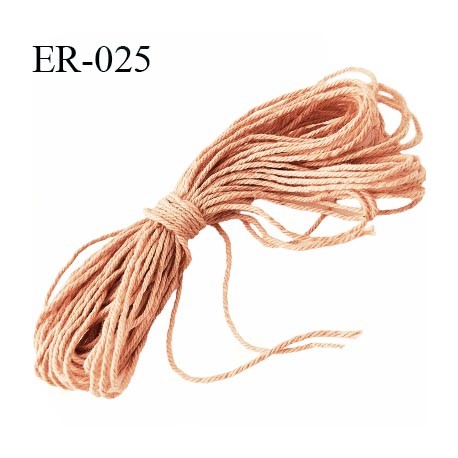 Echevette coton retors réf plusieurs couleurs art 89 longueur de bobine 120 m soit 30 échevettes de 8 mètres