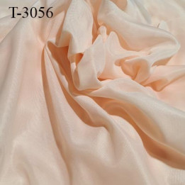 Tissu doublure très haut de gamme  largeur 175 cm couleur rose tirant sur le saumon prix pour 10 cm de long et 175 cm de large