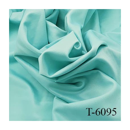 Tissu maillot de bain et lingerie couleur lagon très haut de gamme lycra élasthanne largeur 98 cm 260 grs au m2