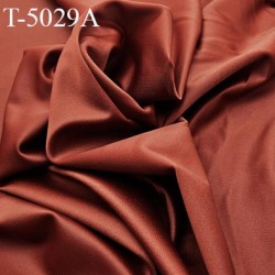Tissu maillot de bain rouille haut de gamme lycra élasthanne largeur 92 cm 260 grs au m2 prix pour 1mètre de longueur
