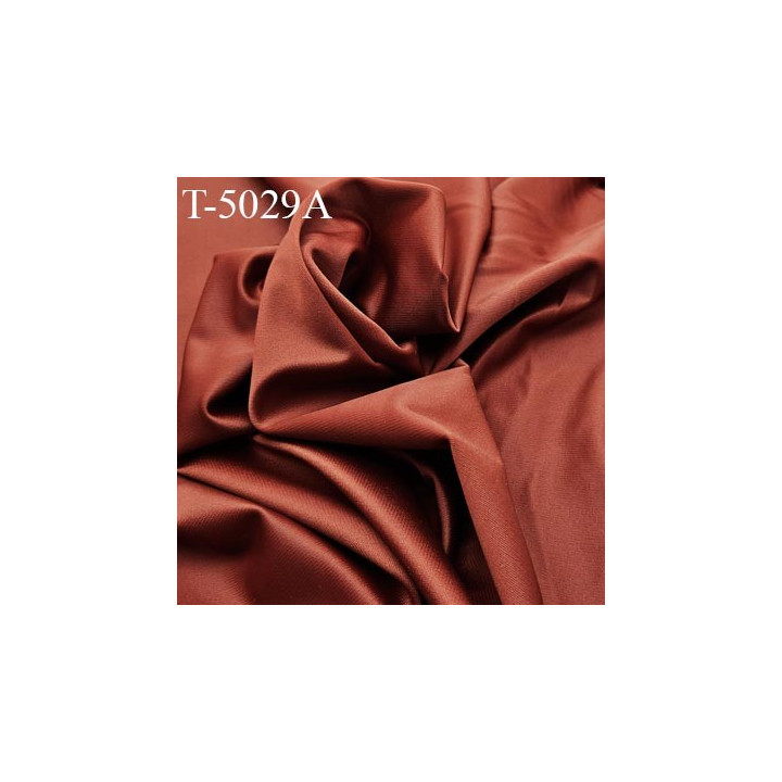 Tissu maillot de bain rouille haut de gamme lycra élasthanne largeur 92 cm 260 grs au m2 prix pour 1mètre de longueur