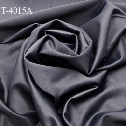 Tissu maillot de bain gris ardoise foncé haut de gamme lycra élasthanne prix pour 1 mètre de longueur 260 grs au m2