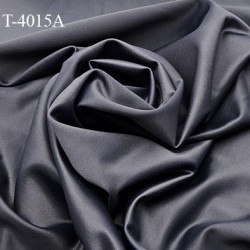 Tissu maillot de bain gris ardoise foncé haut de gamme lycra élasthanne prix pour 1 mètre de longueur 260 grs au m2