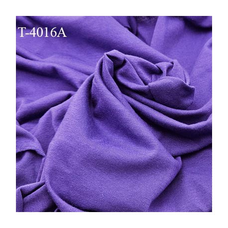 Tissu coton jersey spécial lingerie fond de culotte violet prix pour 1 mètre de longueur cm poids m2 135 gr