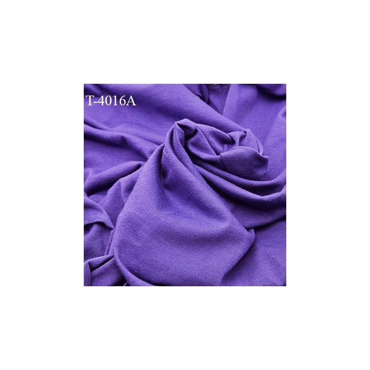 Tissu coton jersey spécial lingerie fond de culotte violet prix pour 1 mètre de longueur cm poids m2 135 gr
