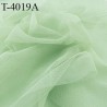 Marquisette tulle spécial lingerie haut de gamme couleur vert largeur 150 cm 100 % polyamide