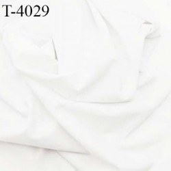 tissus thermocollant épaisseur moyen blanc largeur 90 cm