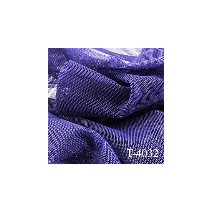 Marquisette tulle spécial lingerie haut de gamme couleur violet largeur 150 cm  100 % polyamide