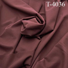 Tissu lie de vin bordeau lingerie bain et autres haut de gamme lycra élasthanne largeur 140 cm 170 grs au m2  prix pour 1 mètre