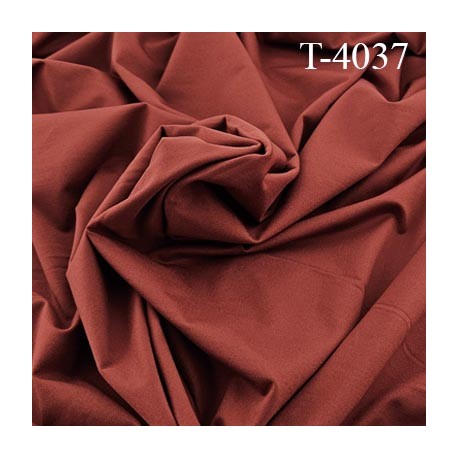 Tissu rouille lingerie bain et autres haut de gamme lycra élasthanne largeur 175 cm 120 grs au m2 prix pour 1 mètre