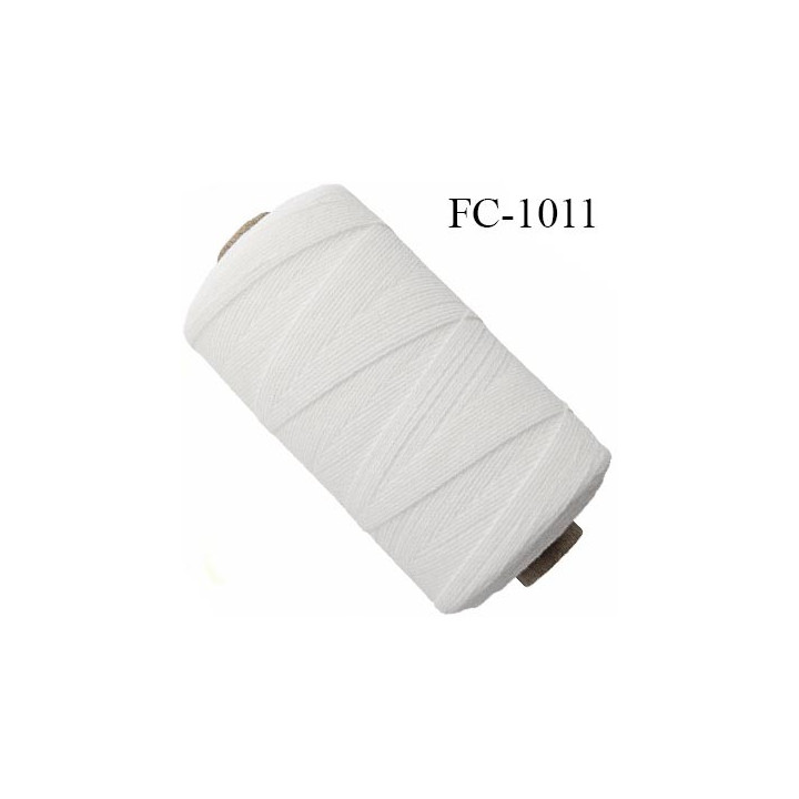 Bobine de 500 mètres fil élastique fronceur ou à smock gomme lycra polyamide souple naturel  diamètre 0.3 mm