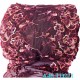 Dentelle brodée 23 cm haut de gamme couleur marron bordeaux orange largeur 23 cm prix pour un mètre