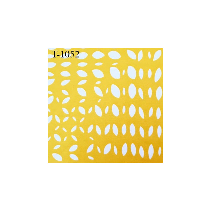Tissu maillot de bain jaune très haut de gamme lycra élasthanne largeur 150 cm 210 grs au m2 prix pour 10 cm de longueur