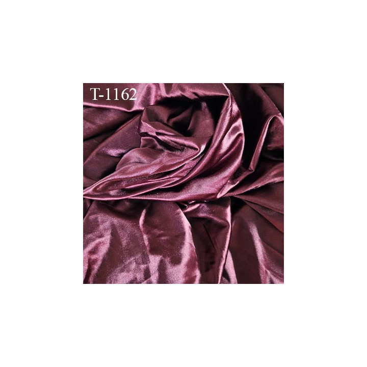 Tissu lycra elasthanne satin brillant bordeaux très haut de gamme  largeur 175 cm prix pour 10 cm de long et 175 cm de large
