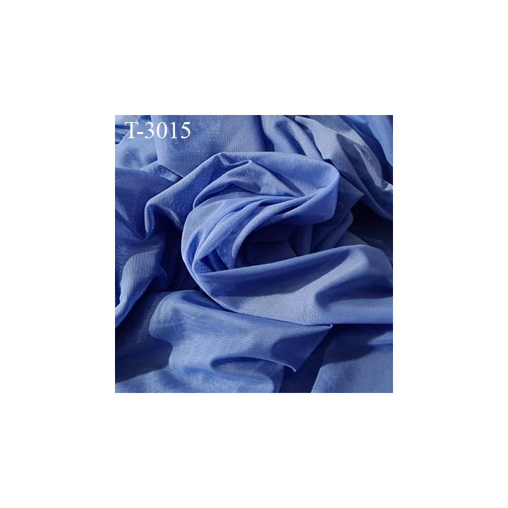 Powernet spécial lingerie extensible  couleur bleu tirant sur la lavande haut de gamme largeur 175 cm prix pour 10 cm longueur