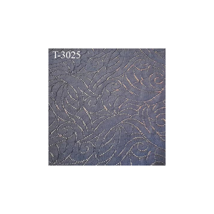 Tissu lingerie couleur ardoise non extensible haut de gamme largeur 150 cm prix pour 10 centimètres de longueur tissu ajouré