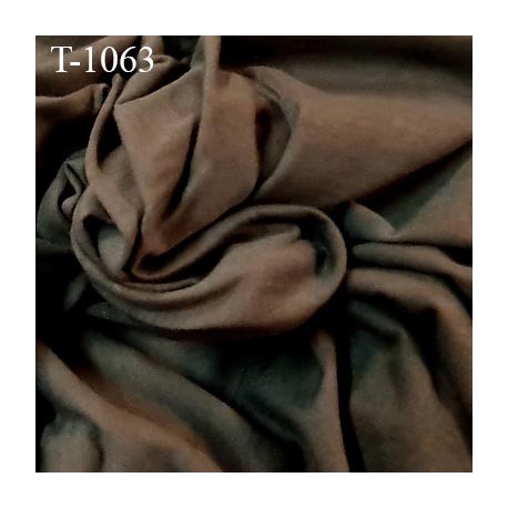 Tissu coton jersey spécial lingerie fond de culotte café largeur 145 cmj poids m2 110 gr prix 10 cm de long par 145 cm