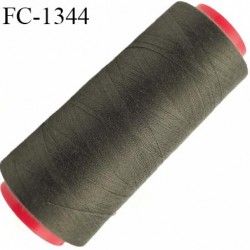 CONE 2000 m fil Polyester n° 120 couleur blanc longueur 2000 mètres fil européen bobiné en France