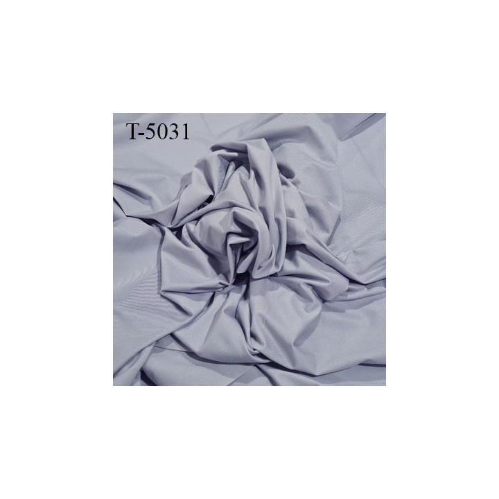 Tissu lingerie et sport haut de gamme lycra élasthanne couleur gris largeur 180 cm 140 grs au m2 prix pour 10 cm de longueur