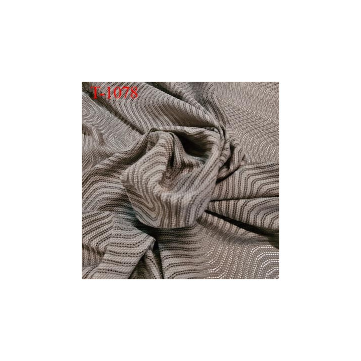 Tissu lingerie haut de gamme lycra dans la longueur tissu ajouré couleur café kaki et vert large 150 cm prix pour 10 cm