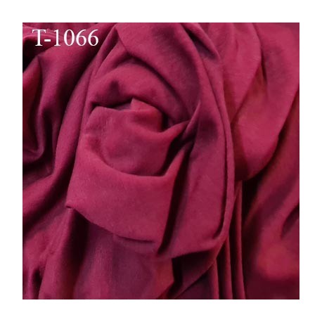 Tissu coton jersey spécial lingerie fond de culotte lie de vin largeur 140 cm poids m2 100 gr prix 10 cm de long par 140 cm