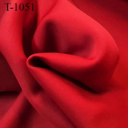 Mousse de coque de sg lingerie très haut de gamme couleur rouge baiser largeur 145 cm épaisseur 3 mm  prix pour 10 cm par 152 cm
