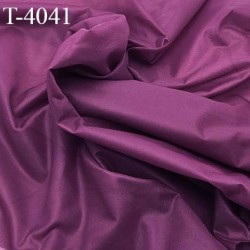 Marquisette tulle fixe ou doublure spécial lingerie haut de gamme polyamide couleur aubergine non extensible prix pour 1 mètre