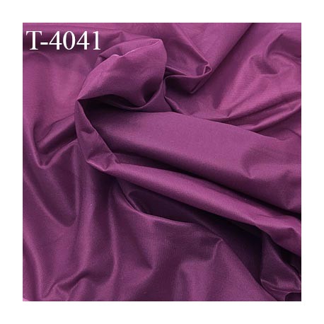 Marquisette tulle fixe ou doublure spécial lingerie haut de gamme polyamide couleur aubergine non extensible prix pour 1 mètre