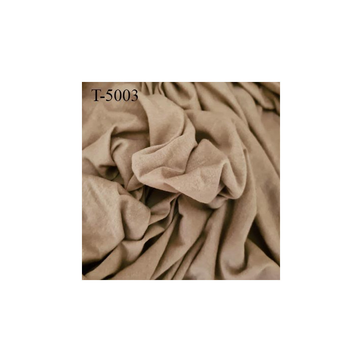 Tissu coton jersey spécial lingerie fond de culotte chair largeur 155 cm poids m2 135 gr  prix 10 cm de long par 155 cm