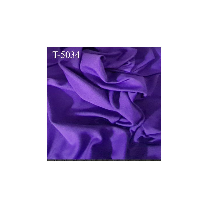 Tissu respirant violet extensible dans la largeur 190 gr au m2 largeur 160 cm prix pour 10 cm de longueur et 160 cm de large
