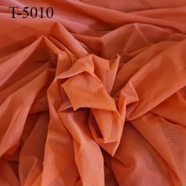 Powernet  lingerie extensible couleur orange  largeur 155 cm prix pour 10 cm longueur et 150 cm de large poids au m2 65 grammes