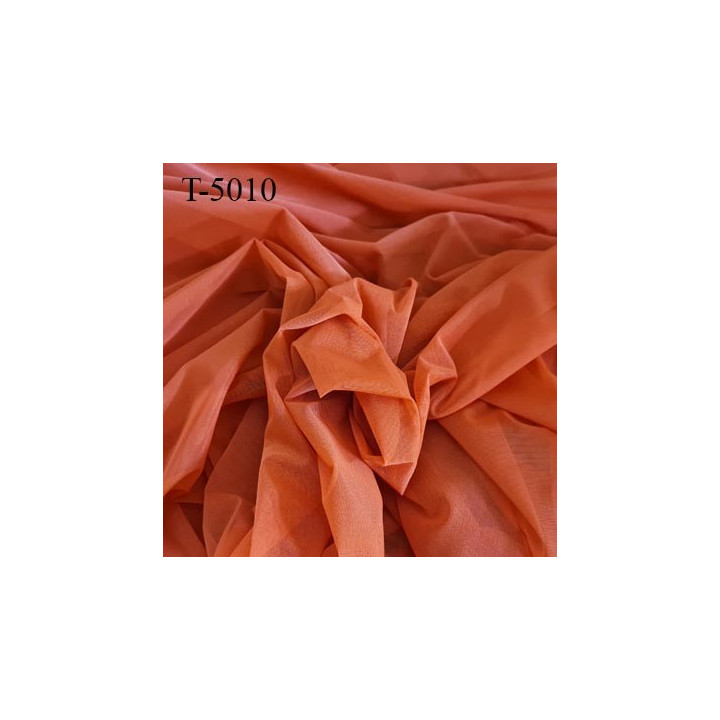Powernet  lingerie extensible couleur orange  largeur 155 cm prix pour 10 cm longueur et 150 cm de large poids au m2 65 grammes
