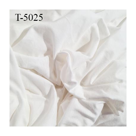 Tissu coton jersey spécial lingerie fond de culotte naturel extra doux largeur 150 cm poids m2 100 gr prix 10 cm par 150 cm