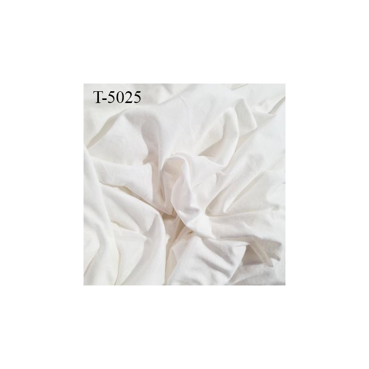 Tissu coton jersey spécial lingerie fond de culotte naturel extra doux largeur 150 cm poids m2 100 gr  prix 10 cm  par 150 cm