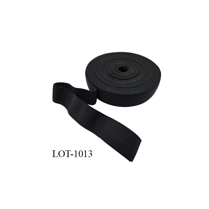 élastique 30 mm aspect velours spécial lingerie, sport très belle qualité  anthracite doux certifié oeko tex prix au mètre