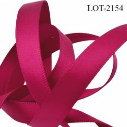 Le lot de 10 mètres Galon ruban 9 mm satin couleur fuchsia foncé double face très solide largeur 9 mm