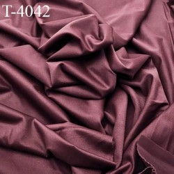Tissu bain et lingerie couleur lie de vin bordeaux très haut de gamme lycra élasthanne largeur 175 cm 230 grs au m2