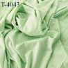 Tissu bain et lingerie couleur vert haut de gamme lycra élasthanne largeur 175 cm 125 grs au m2 très doux grande élasticité