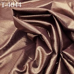 Tule spécial lingerie extensible dans les 2 sens couleur bronze haut de gamme largeur 145cm trop trop beau